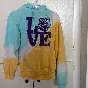 Tie dye hoodie